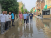 गोहाना में बारिश ने खोली जल निकासी व्यवस्था की पोल, सेक्टर-7 की सड़कें बनीं तालाब