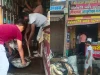 महेंद्रगढ़ में किराना दुकान में भीषण आग, लाखों का सामान जलकर राख