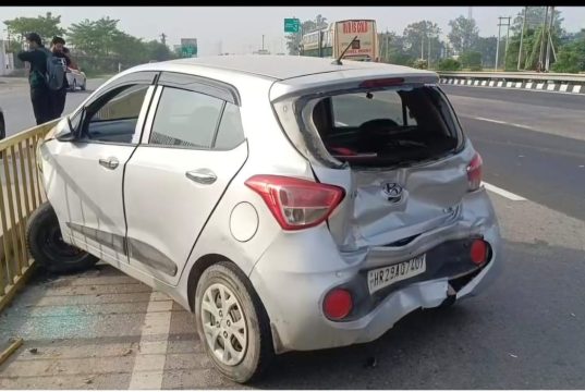 NH-44 पर दर्दनाक हादसा, पंचर टायर बदल रहे दो युवकों की मौत
