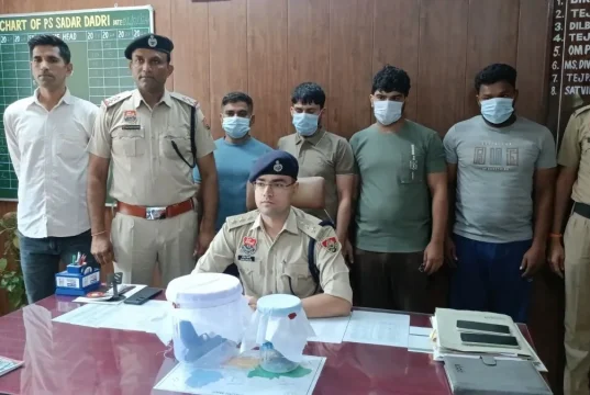 चरखी दादरी में गंगाजल चढ़ाने को लेकर विवाद: युवक को मारी गोली, चार गिरफ्तार