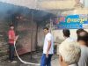 सोनीपत के कच्चे क्वार्टर में भीषण आग, पांच दुकानें जलकर खाक