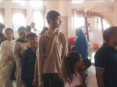 कैथल में सावन शिवरात्रि पर उमड़ा आस्था का सैलाब, ग्यारह रुद्री मंदिर में जलाभिषेक के लिए लगी लंबी कतारें