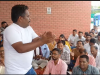 अंबाला में एचएसईबी कर्मचारियों का प्रदर्शन, सरकार पर लगाए आरोप