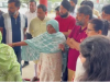 धुलकोट इमारत हादसे के पीड़ितों से मिले असीम गोयल, लापरवाही पर कार्रवाई का भरोसा