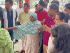 धुलकोट इमारत हादसे के पीड़ितों से मिले असीम गोयल, लापरवाही पर कार्रवाई का भरोसा