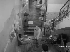 मोबाइल स्क्रीन पर स्क्रैच से नाराज मां ने बच्चों को पीटा, CCTV में कैद हुई घटना