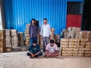 नारनौल में 376 पेटी अवैध शराब बरामद, कैंटर चालक समेत दो आरोपी गिरफ्तार