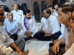 दीपक मंगला के पिता के निधन पर पहुंचे सीएम सैनी, कांग्रेस पर साधा निशान