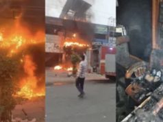 यमुनानगर में अशोका डेयरी में लगी आग, लाखों रुपये का सामान जलकर राख