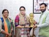 हरियाणा भाजपा संगठन को मजबूत करने पर मंथन, मुख्यमंत्री नायब सैनी से मिलीं स्मृति ईरानी