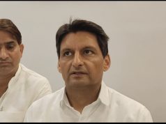 होडल में कांग्रेस का प्रदर्शन :दीपेंद्र हुड्डा ने भाजपा पर लगाए वोट चोरी के आरोप